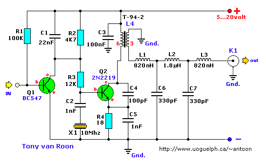 [30m QRP Schematic]