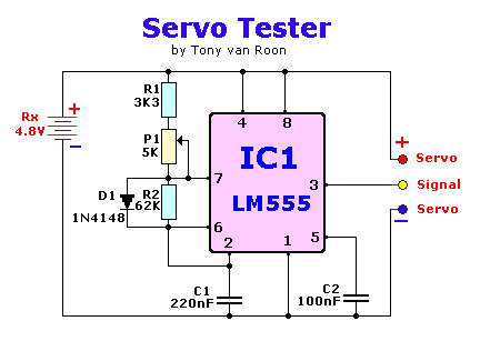 Servo Tester Diagram