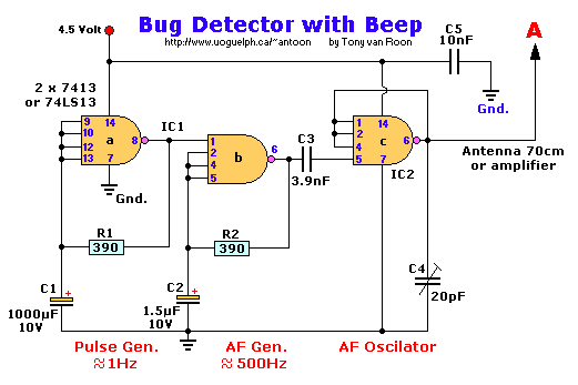 Bug Detector with Beep