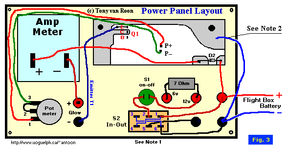 [Power Panel wiring diagram]