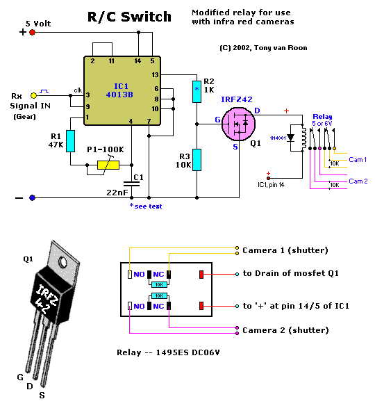 R/C Switch Blimp Cameras