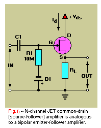 N-channel common-drain