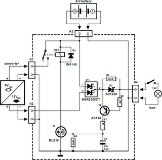 Automatic Switch Circuit Diagram For Voltage Converters