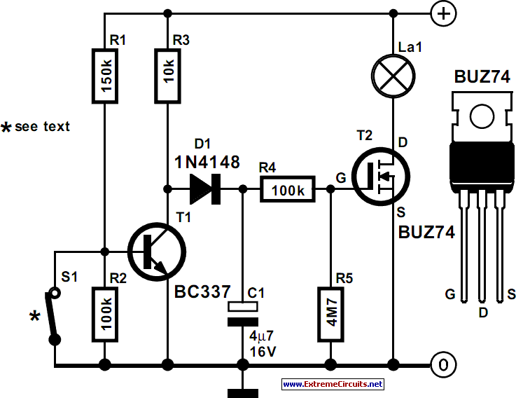 Car Dome Light Wiring Diagram from www.learningelectronics.net