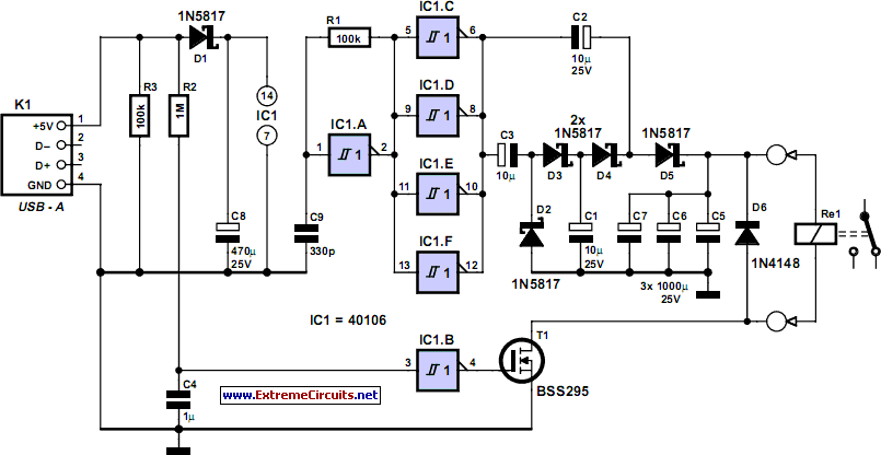 computer off switch circuit schematic