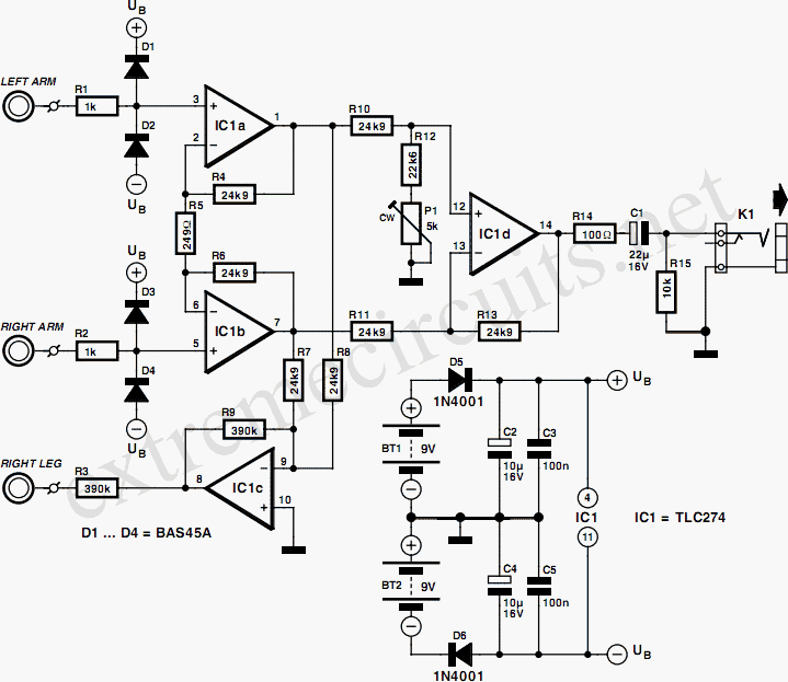 Ecg Amplifier Circuit Diagram Pdf