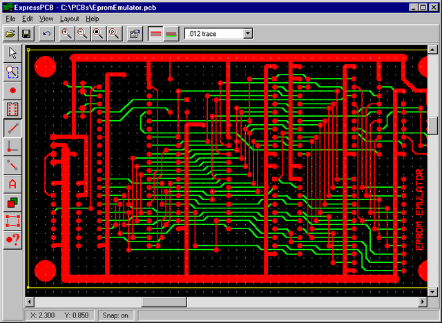  Free Download Express PCB making software from ExtremeCircuits.Net 