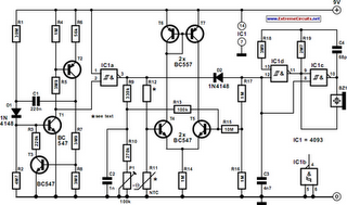 General-Purpose Alarm Circuit Diagram