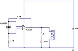 Infra-red Remote Control Tester Circuit Diagram