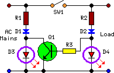 Pilot Lamp Wiring Diagram from www.learningelectronics.net