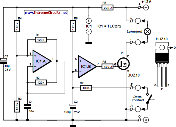 Luxury Car Interior Light Circuit Diagram