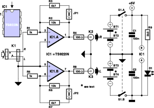 mp3 booster circuit diagram
