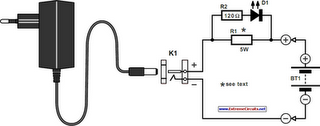 NiCd Battery Charger Circuit Diagram