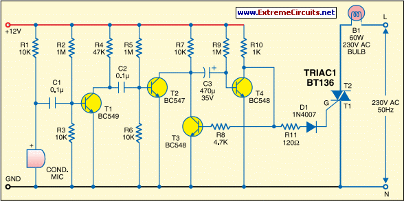 night alert circuit schematic