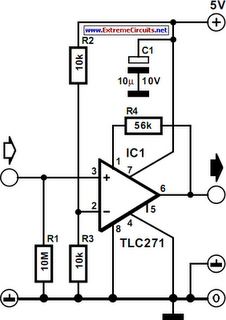 Operational amplifier With Hysteresis