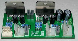 Dual Power Amplifier Using TDA7293 MOSFET IC