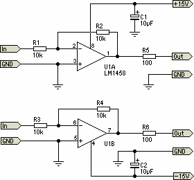 Dimmer Control Voltage Polarity Changer circuit diagram