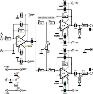 Pan Pot Circuit Diagram
