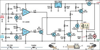 Reservoir Pump Controller Circuit Diagram