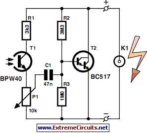 slave flash trigger circuit schematic