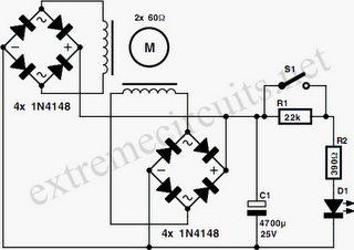 Stepper Motor Generator circuit diagram