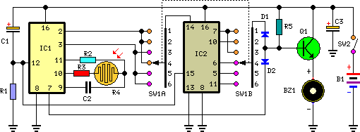 A Tan Timer Circuit Schematic - Circuit Diagram 