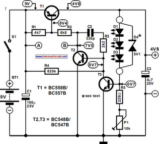 Thrifty Voltage Regulator Circuit Diagram
