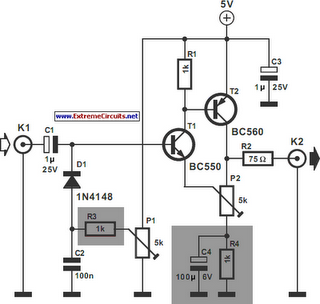 Video Amplifier Circuit Diagram