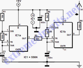Wire Tracer Transmitter Circuit Diagram