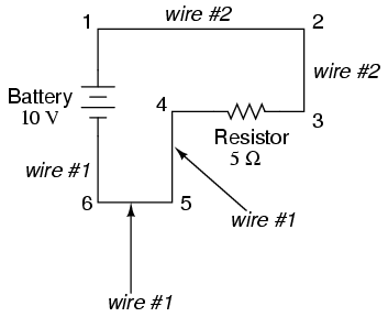 Circuit wiring : OHM's LAW