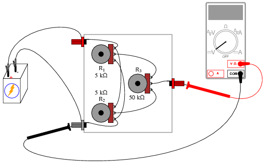 Precision potentiometer : DC CIRCUITS