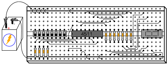 7-segment display : DIGITAL INTEGRATED CIRCUITS