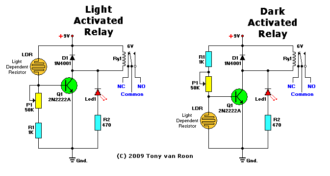 Active Relay Schematic