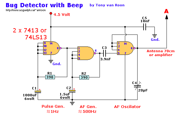 Bug Detector with Beep