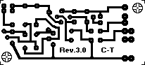 True scale PCB