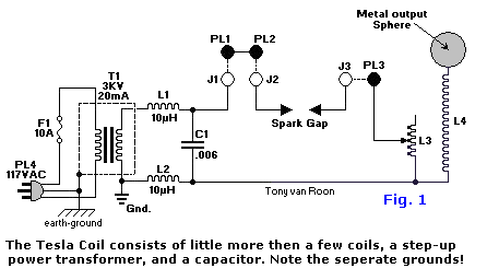 Square Tesla Coil dc tesla coil wiring diagram 