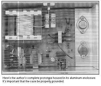 Author's completed prototype