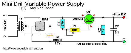 mini-drill controller