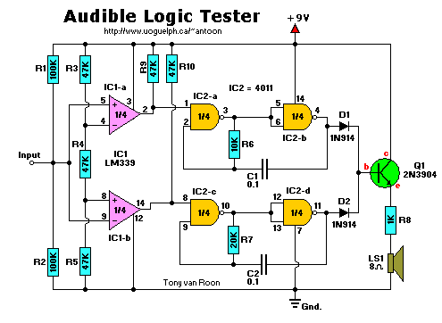 Audible Logic Tester