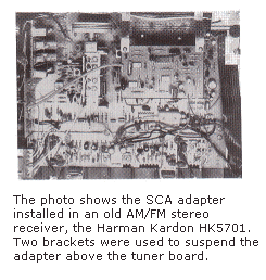 SCA adapter