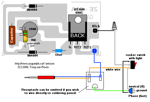 WLC100 Components Lay-out