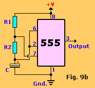 Fig. 9b, Astable example