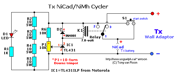 [Cycler for 9 Volt Transmitter]