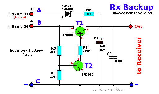 [Receiver backup power]