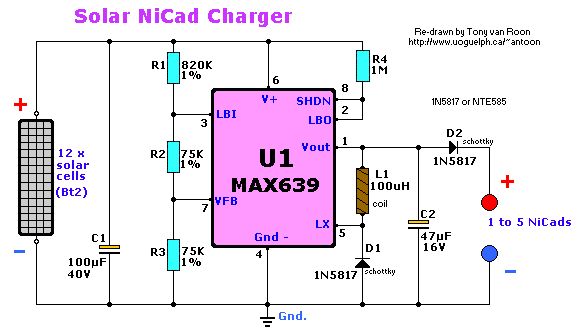 Solar NiCad Charger