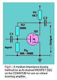 Medium-Impedance biasing