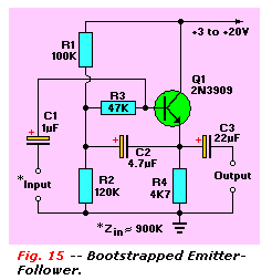 Bootstrapped Emitter-Follower