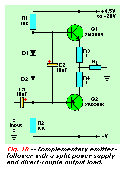 Complementary emitter-follower enhancements