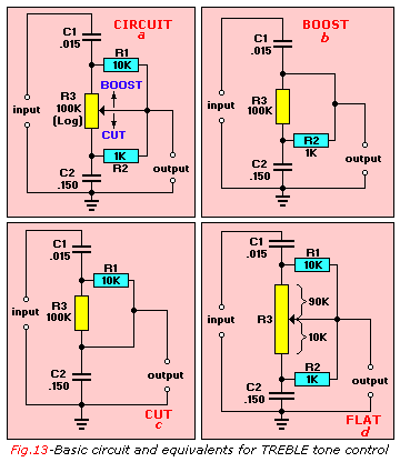 Treble Tone-control network