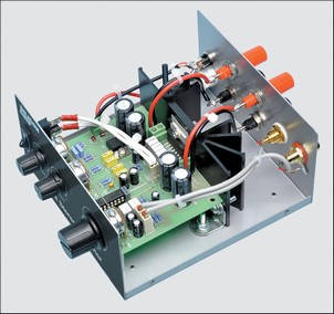 12 Volt 20W Stereo Amplifier circuit schematic